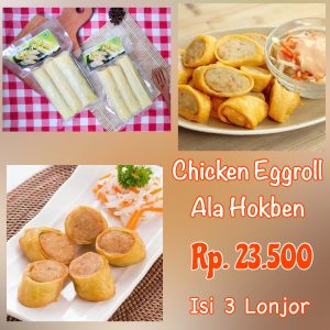 Chicken Eggroll ala Hokben