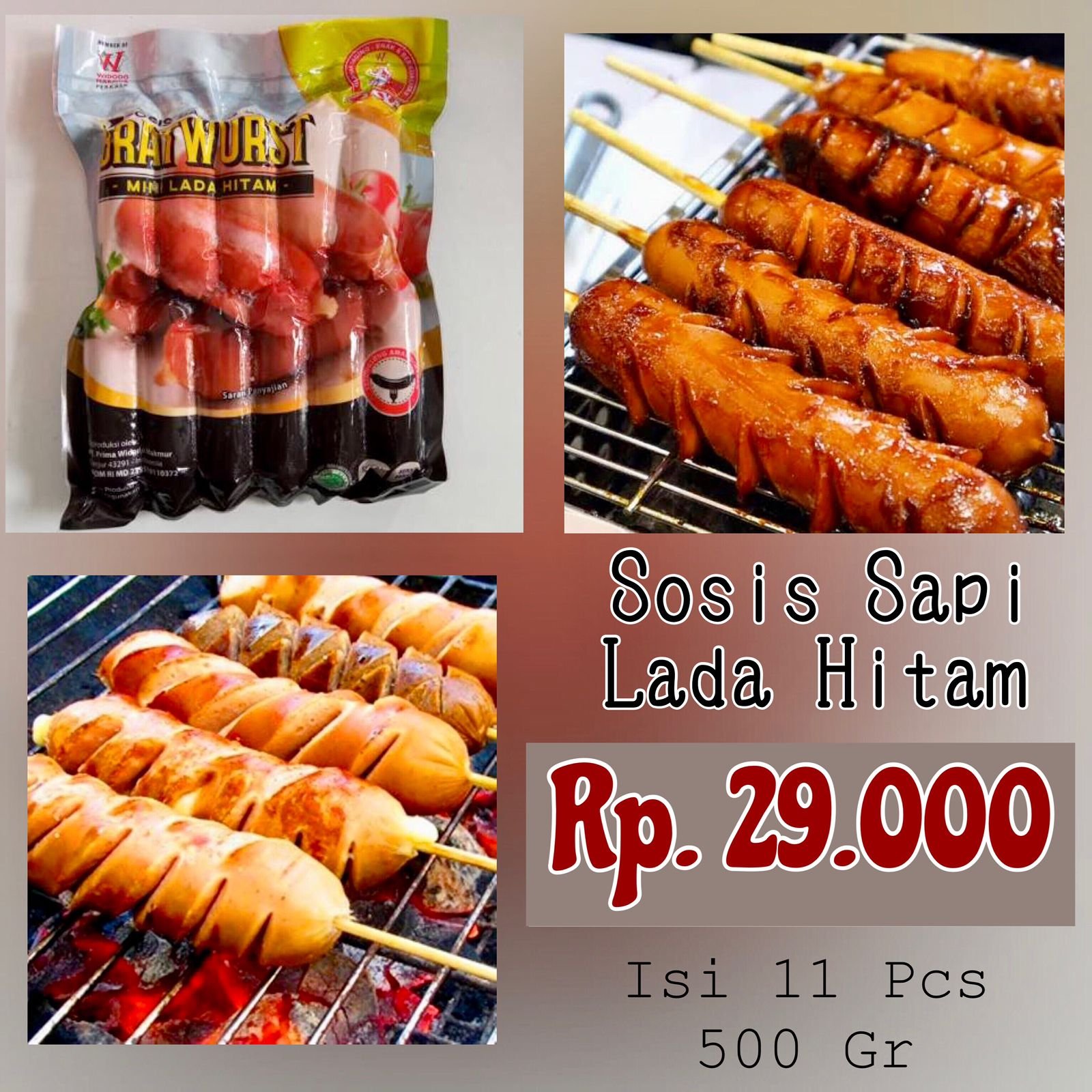 Java Sosis Lada Hitam
