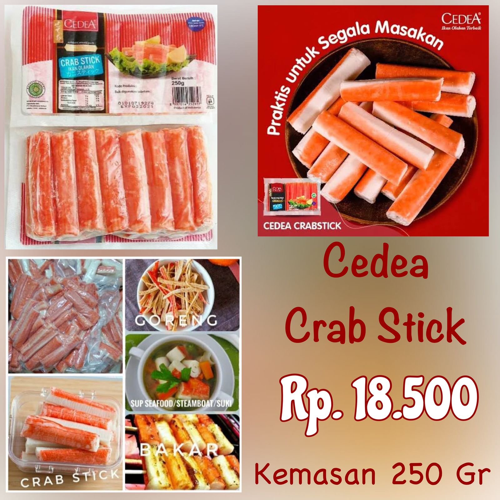 Cedea Crab Stick 250Gr
