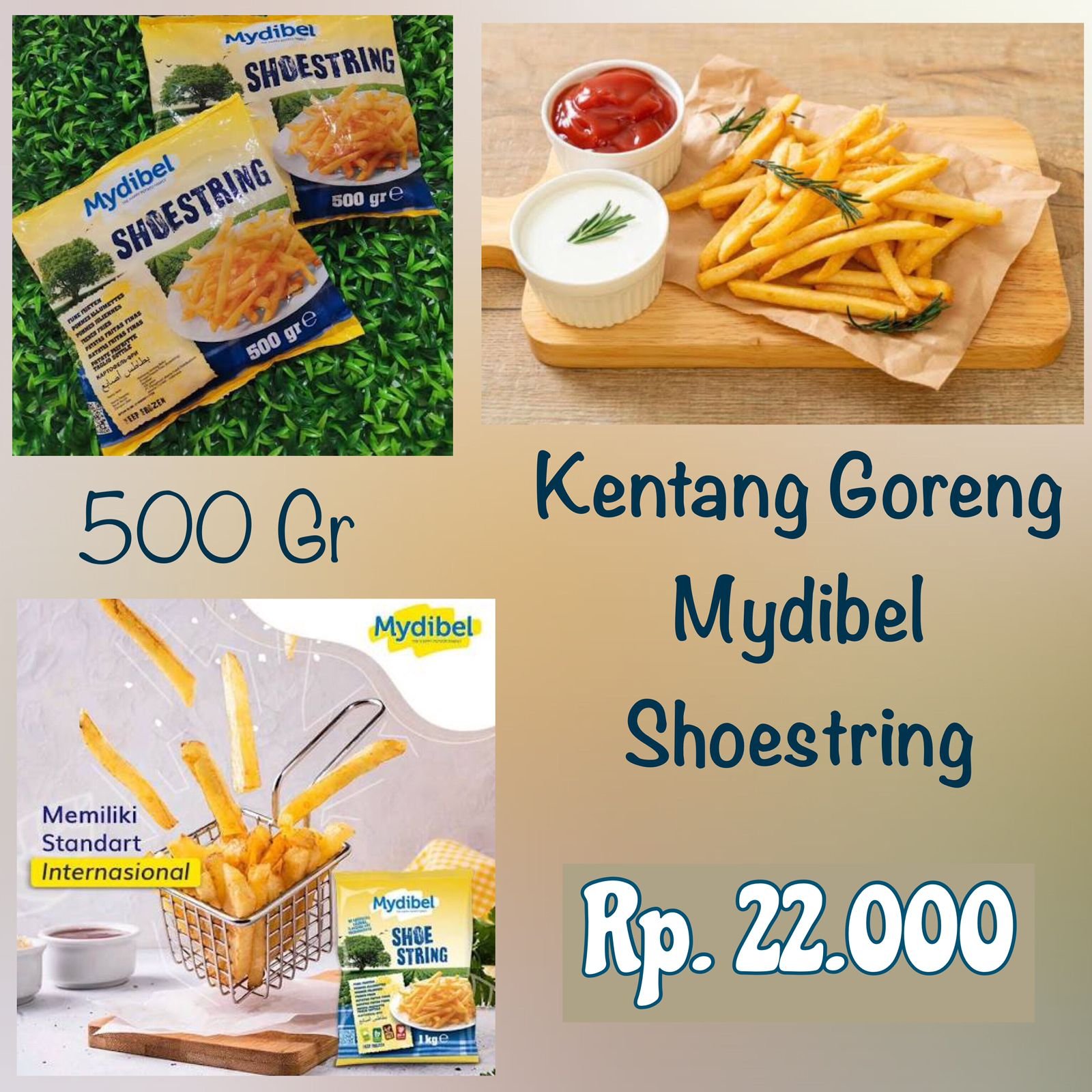 Mydibel Shoestring 500 gr