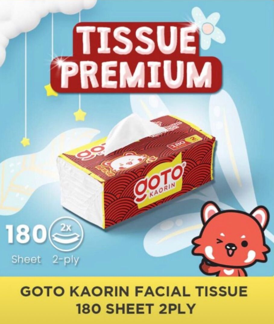 Tisu Goto 180 Sheet 2 Pcs
